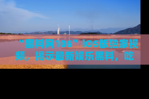 “黑料网106”iOS版独家视频,揭示最新娱乐黑料,吃瓜不停!