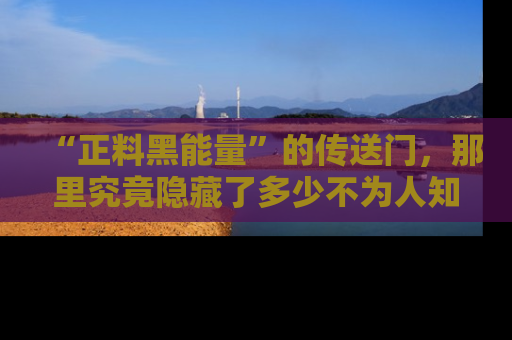“正料黑能量”的传送门,那里究竟隐藏了多少不为人知的秘密?