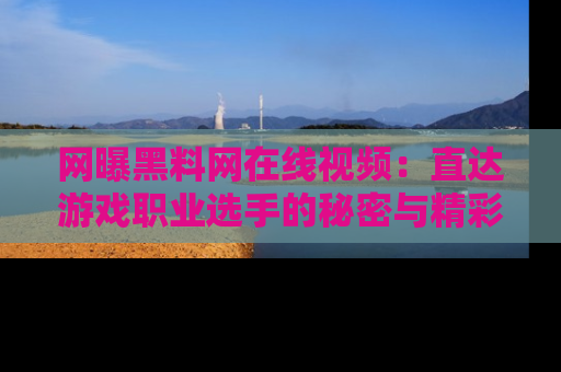 网曝黑料网在线视频：直达游戏职业选手的秘密与精彩动漫片段！