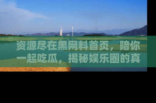 资源尽在黑网料首页,陪你一起吃瓜,揭秘娱乐圈的真实内幕